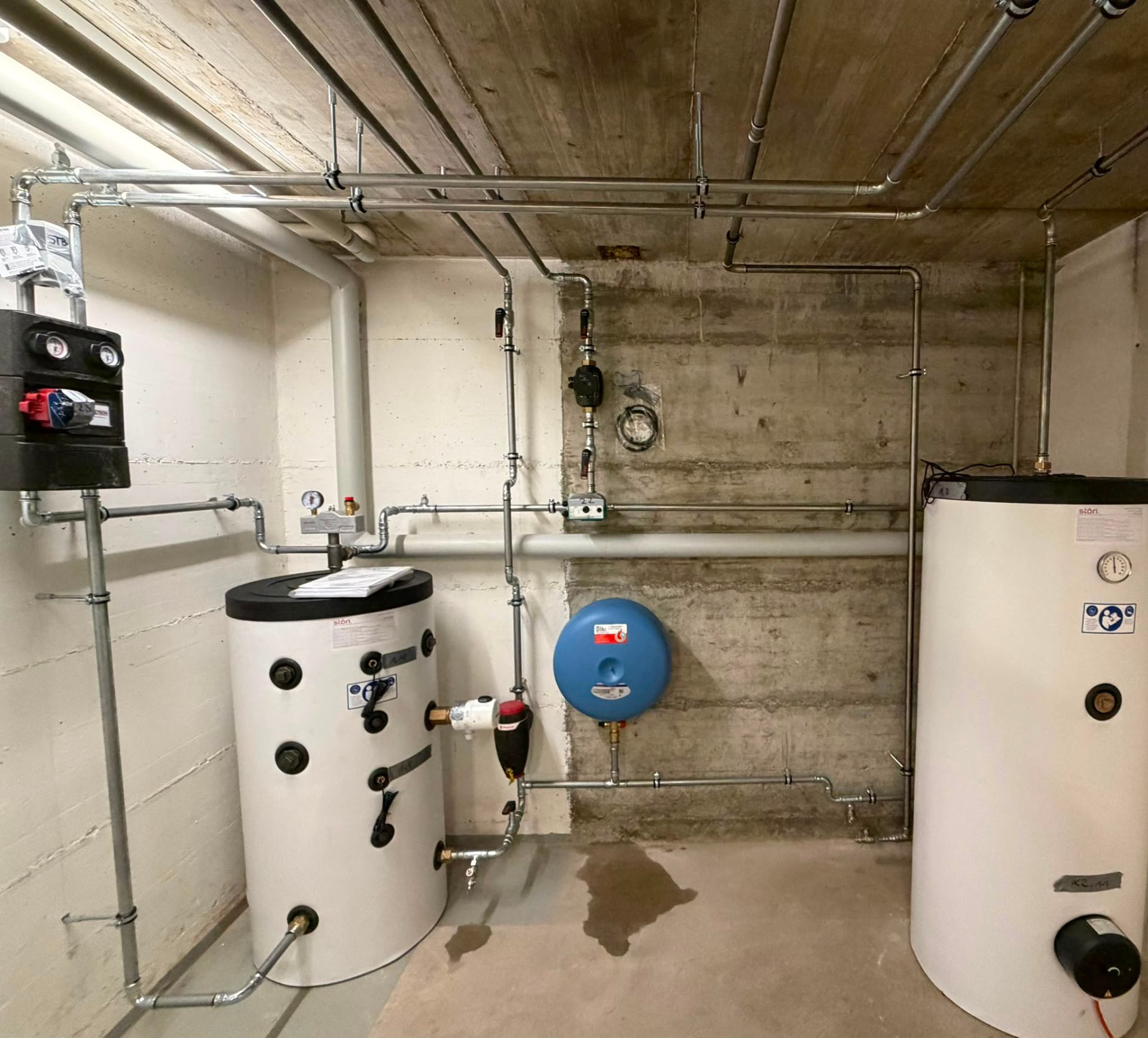 Wärmepumpeninstallation in Dachsen