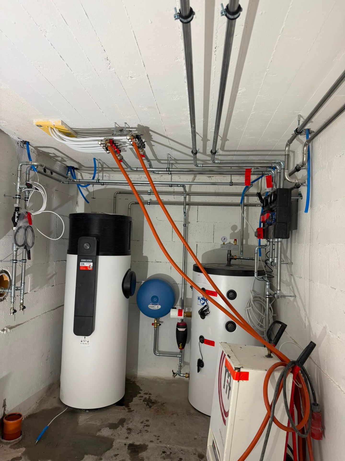 Wärmepumpeninstallation in Feldis