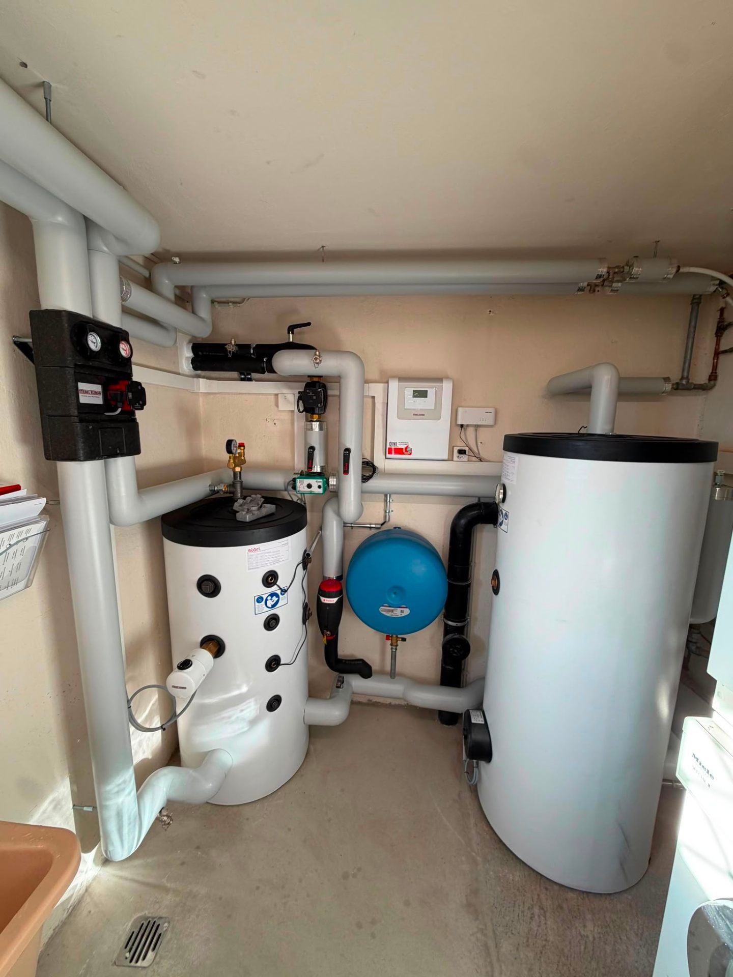 Wärmepumpeninstallation in Sigriswil
